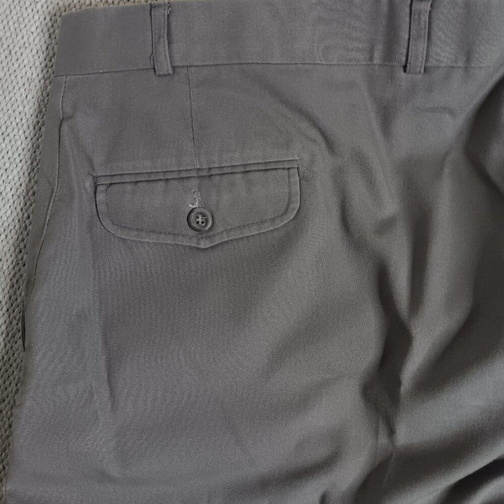 Vintage Wrangler Action Slacks 45X30 Granite Gray Classic Fit Western‎ Travel